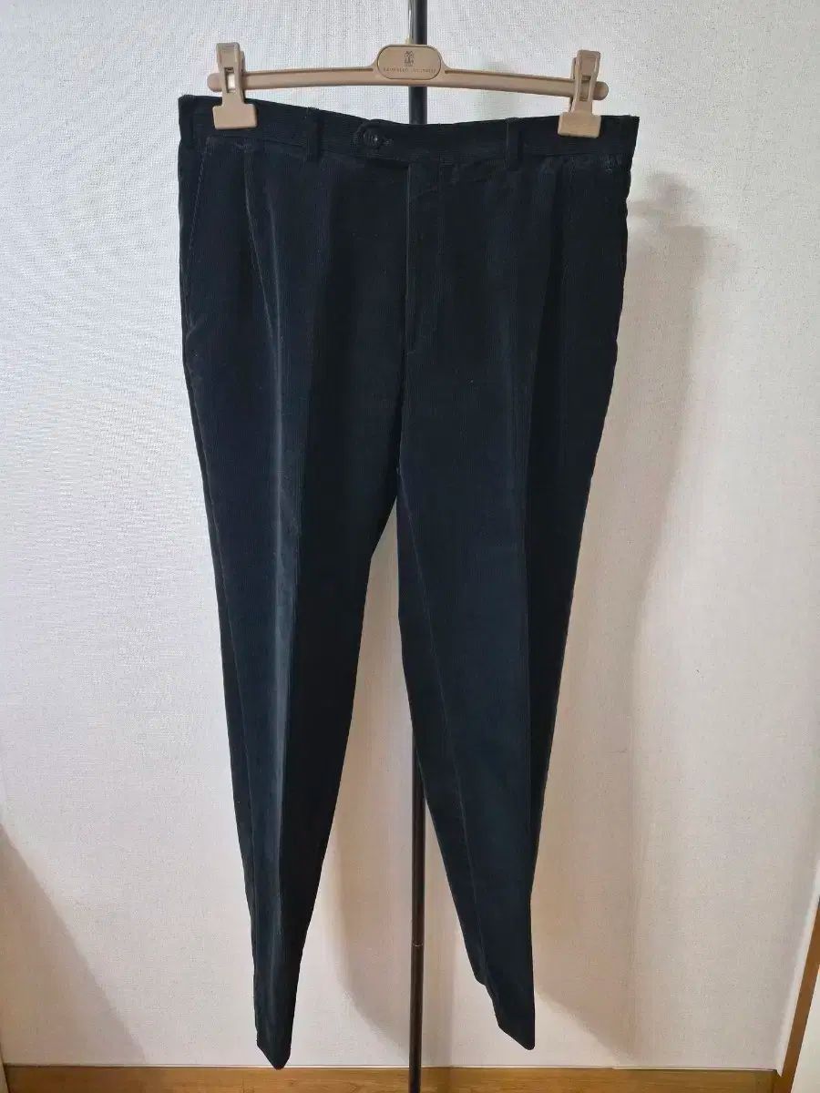 ブリオーニ ダーク ネイビー コーデュロイ パンツ 50