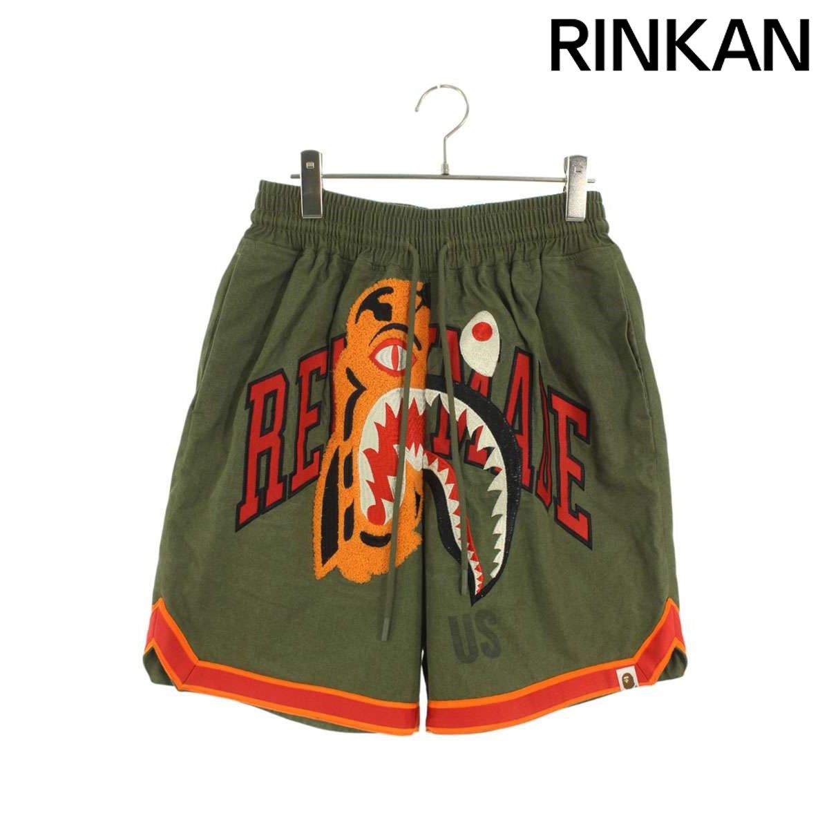 ハーフパンツ エイプ ショーツ シャーク スウェットreadymade A