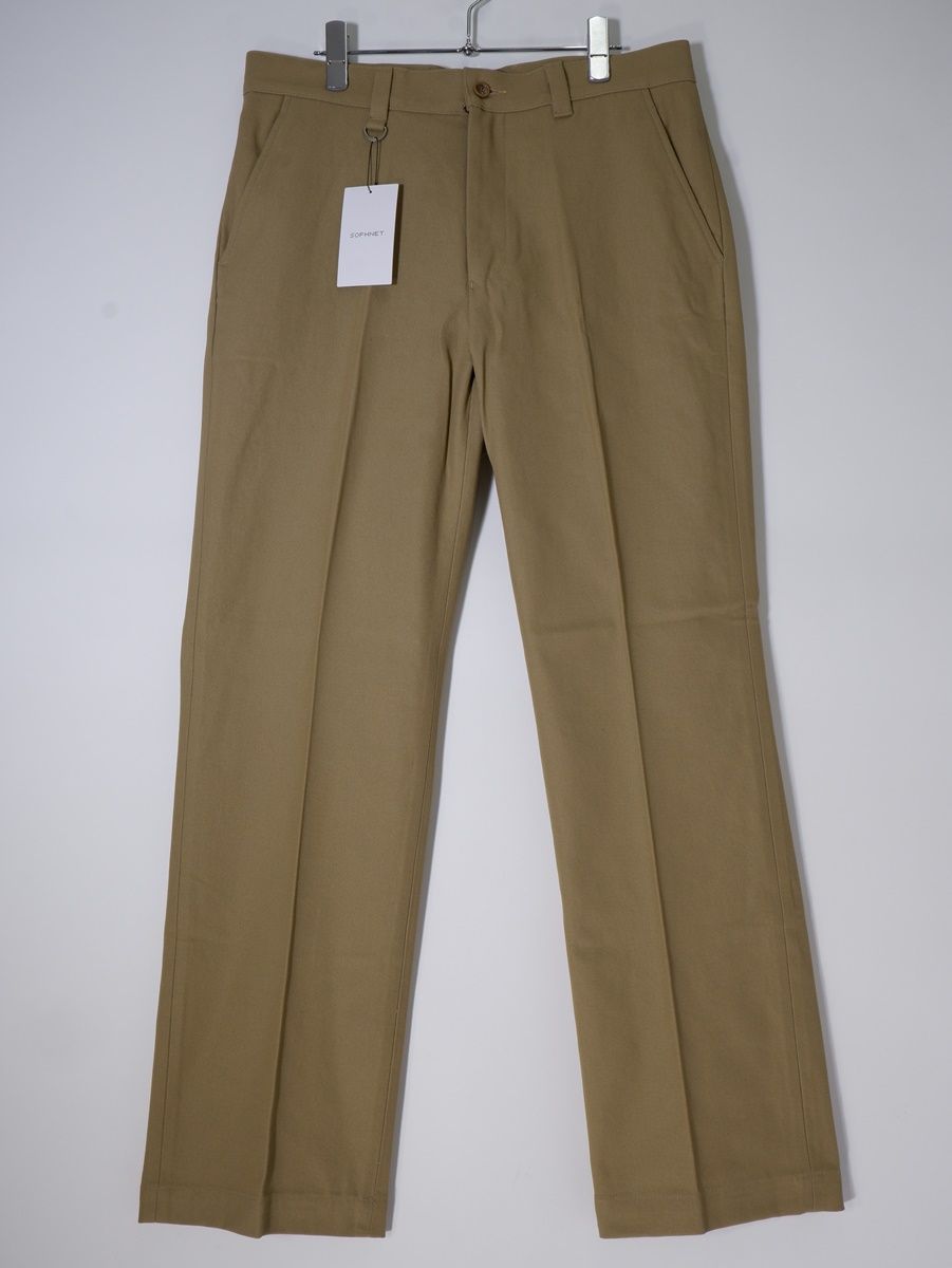 SOPHNET.ソフネット 2024SS HIGH TWISTED WASHER COTTON SERGE