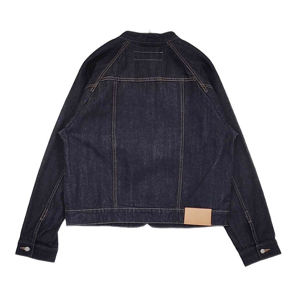 si-si-si comfort BASIC DENIM JACKET スタンドカラーデニムジャケット 42 25SS ネイビー レディース スースースーコンフォート 5-1001M♪