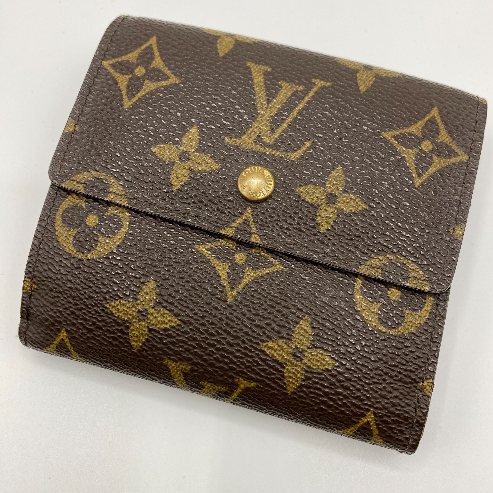 ルイ・ヴィトン モノグラム Wホック財布 ポルトモネ・ビエ・カルト 