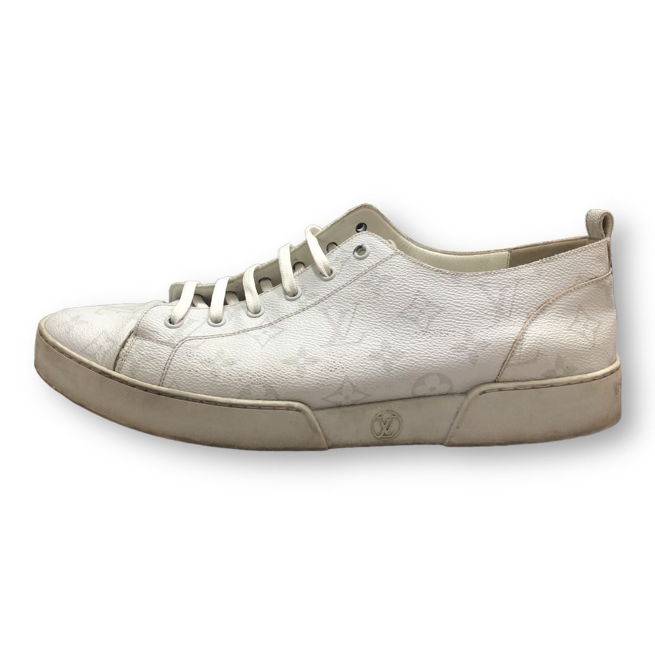 Louis Vuitton モノグラム レザー スニーカー 1155 ルイヴィトン 11