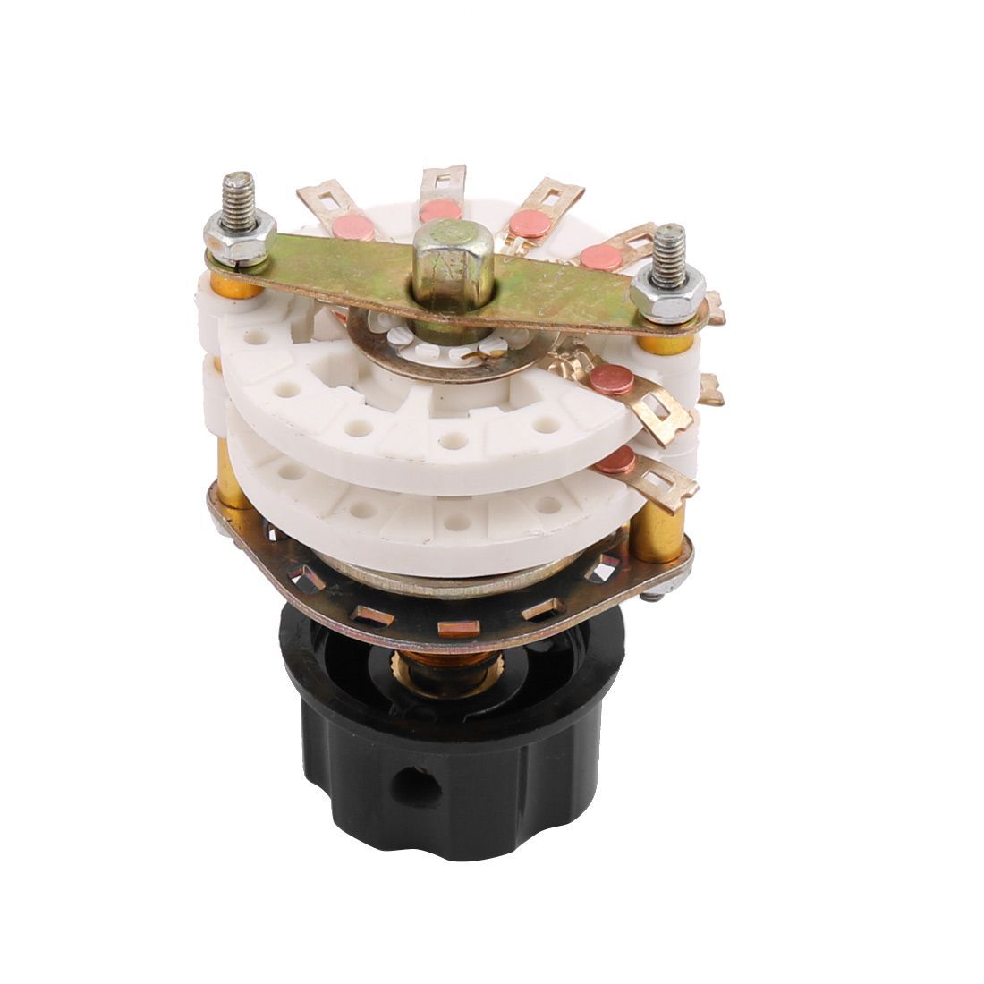 uxcell ロータリースイッチ プラスチックキャップ プラスチック