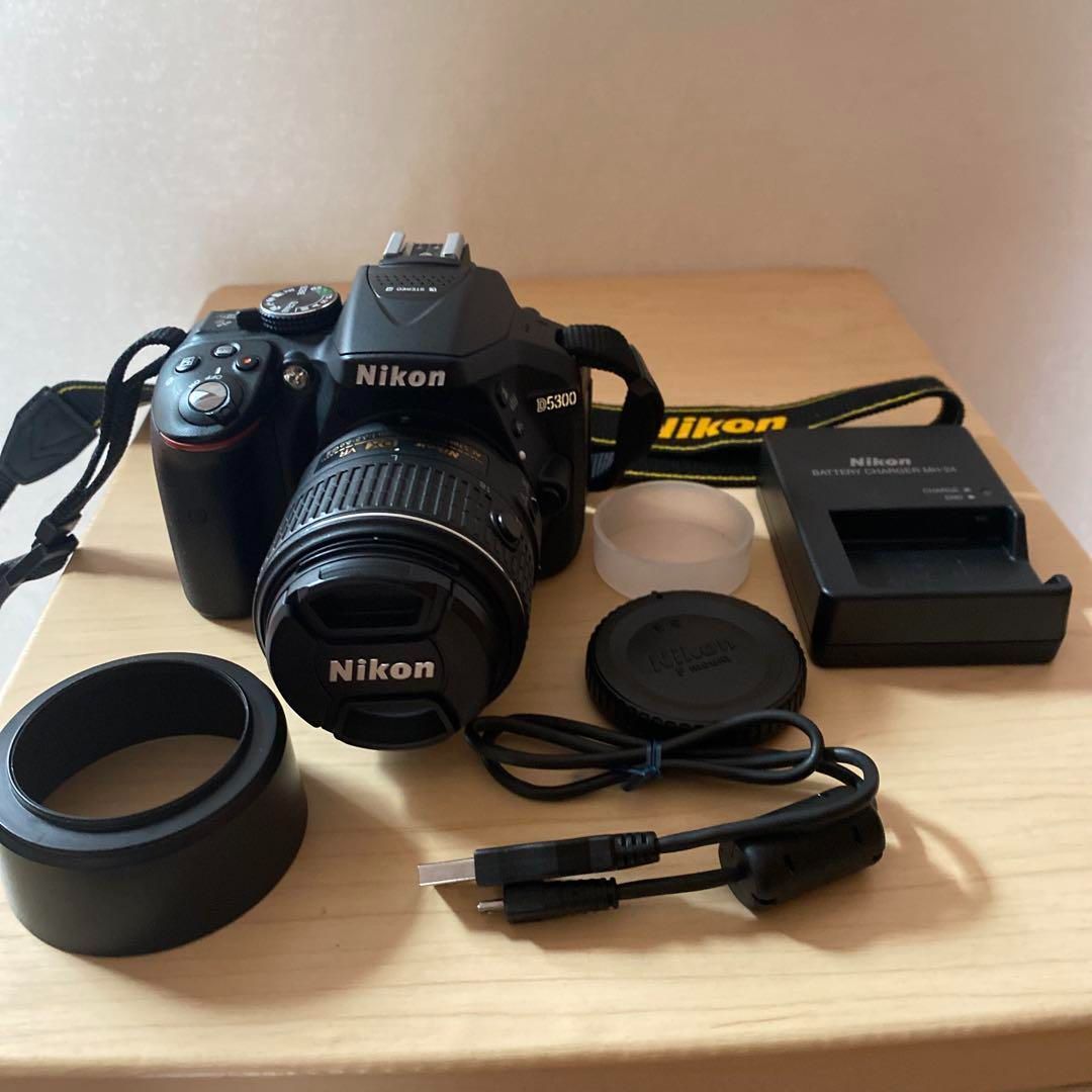Nikon D5300 デジタル一眼レフカメラ 18-55mm レンズセット