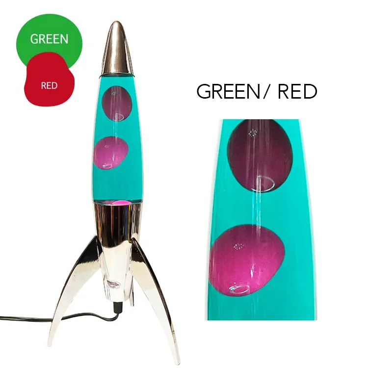 ランプ RETRO ROCKET LAVA LAMP レトロ ロケット ラバランプ 高さ44.5