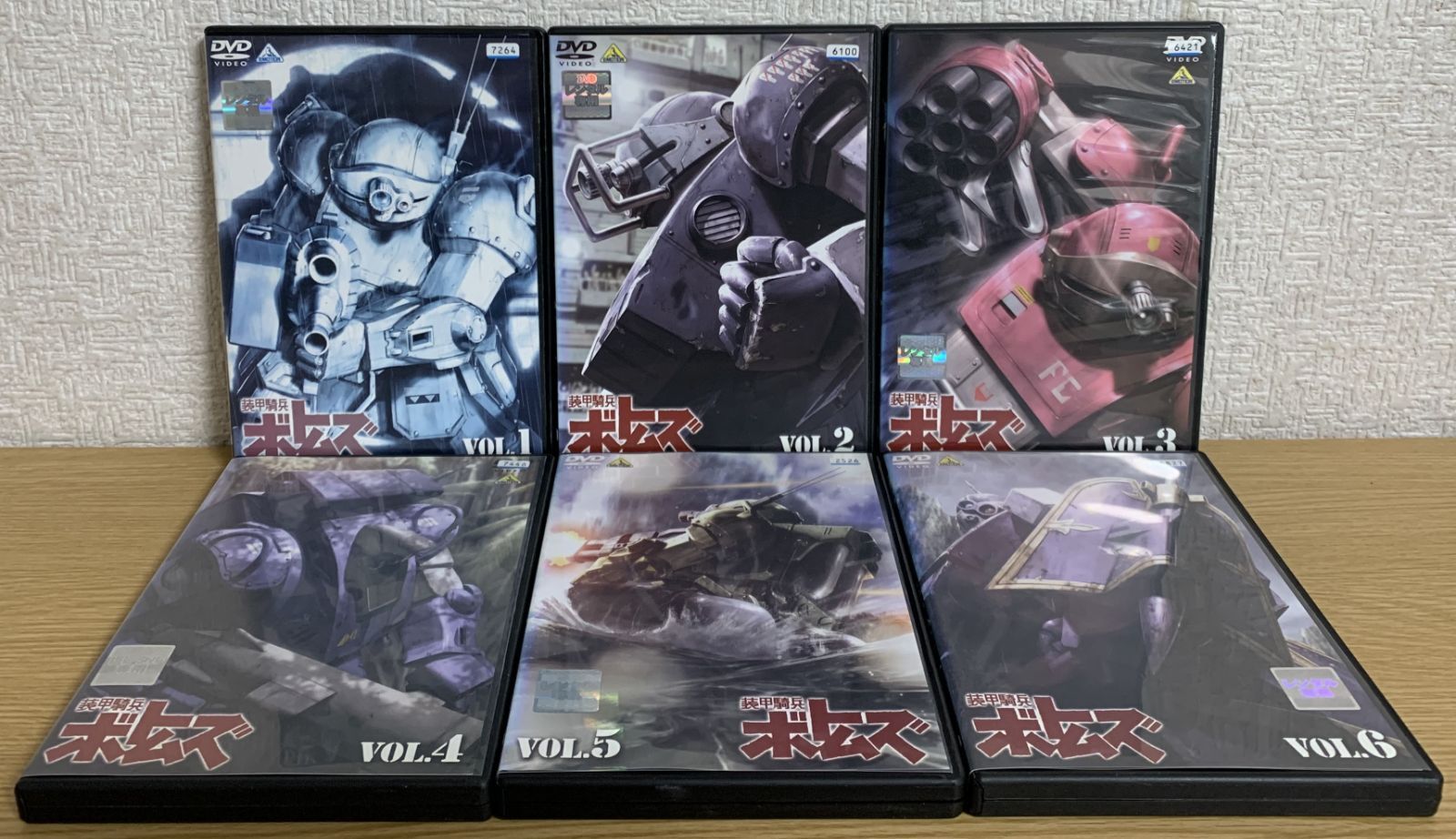 装甲騎兵ボトムズ DVD全巻セット - メルカリ