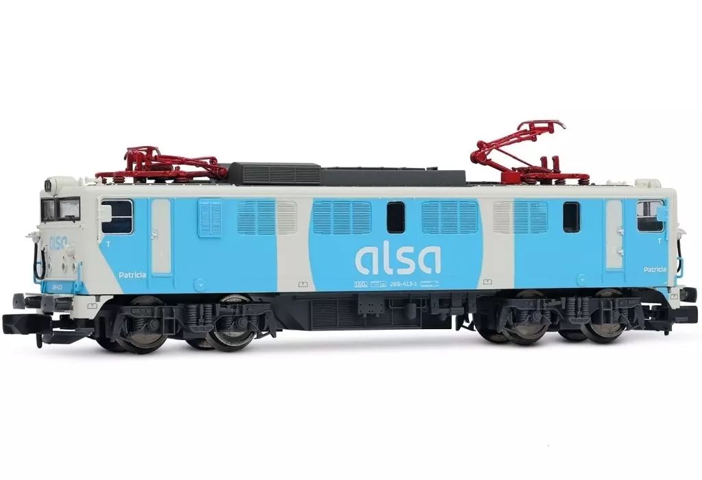 鉄道模型 1 160 ALSA. electric locomotive class 269. white-blue livery. ep. VI. with DCC Sound Decoder HN2610S