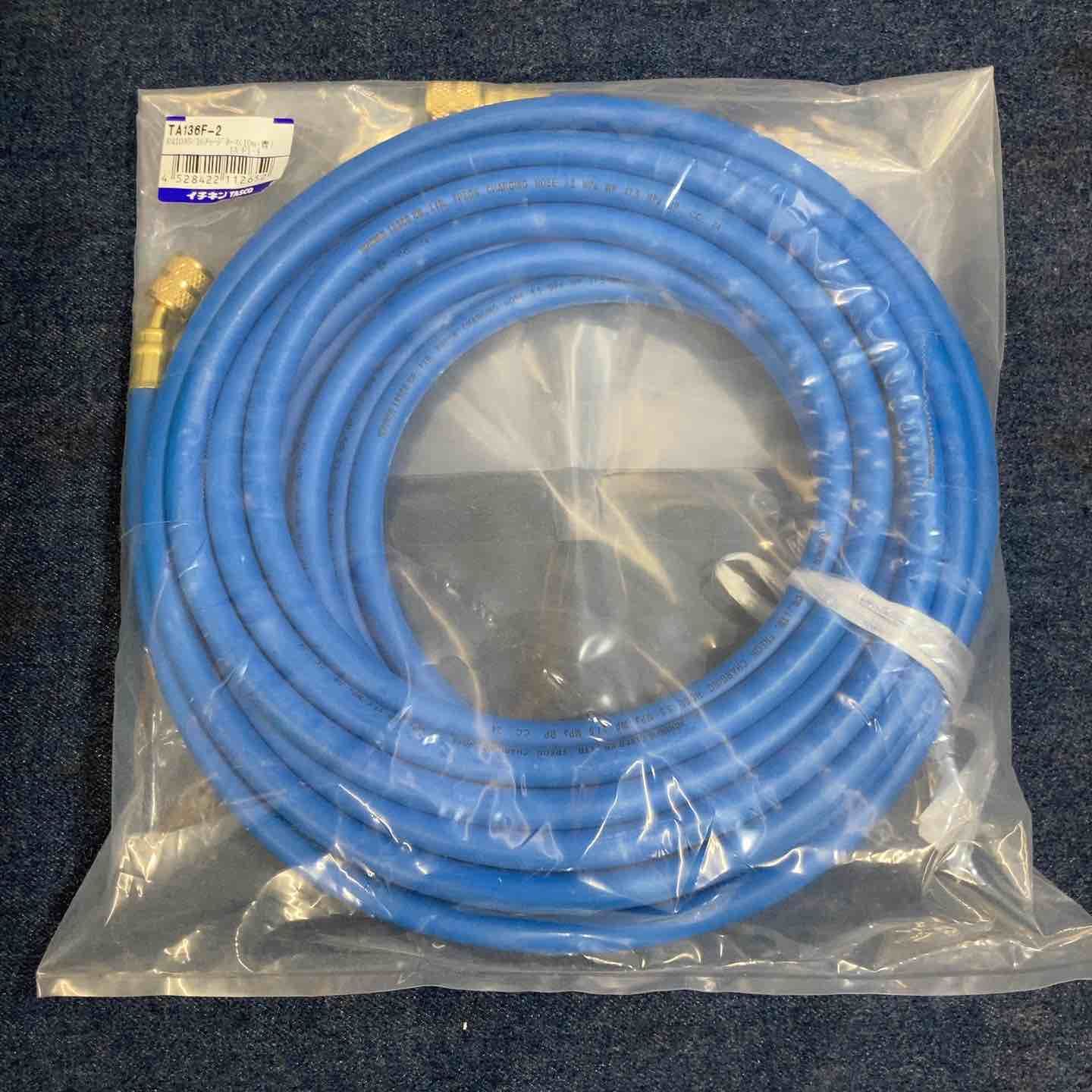 イチネンTASCO TA136F-2 R410A5|16チャージホース 10m 青 八潮店