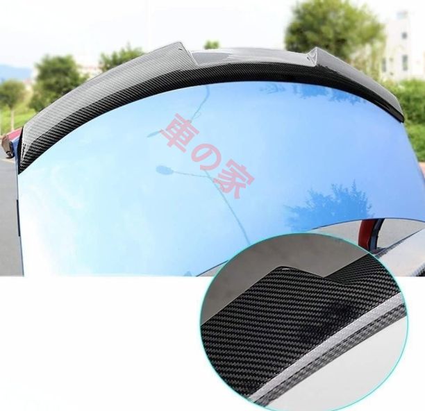 高品質！ 特売 カーボン調 トランクスポイラー ABS樹脂製 セダン用 リアスポイラー 2012-2018年モデル対応 CYB679定番人気