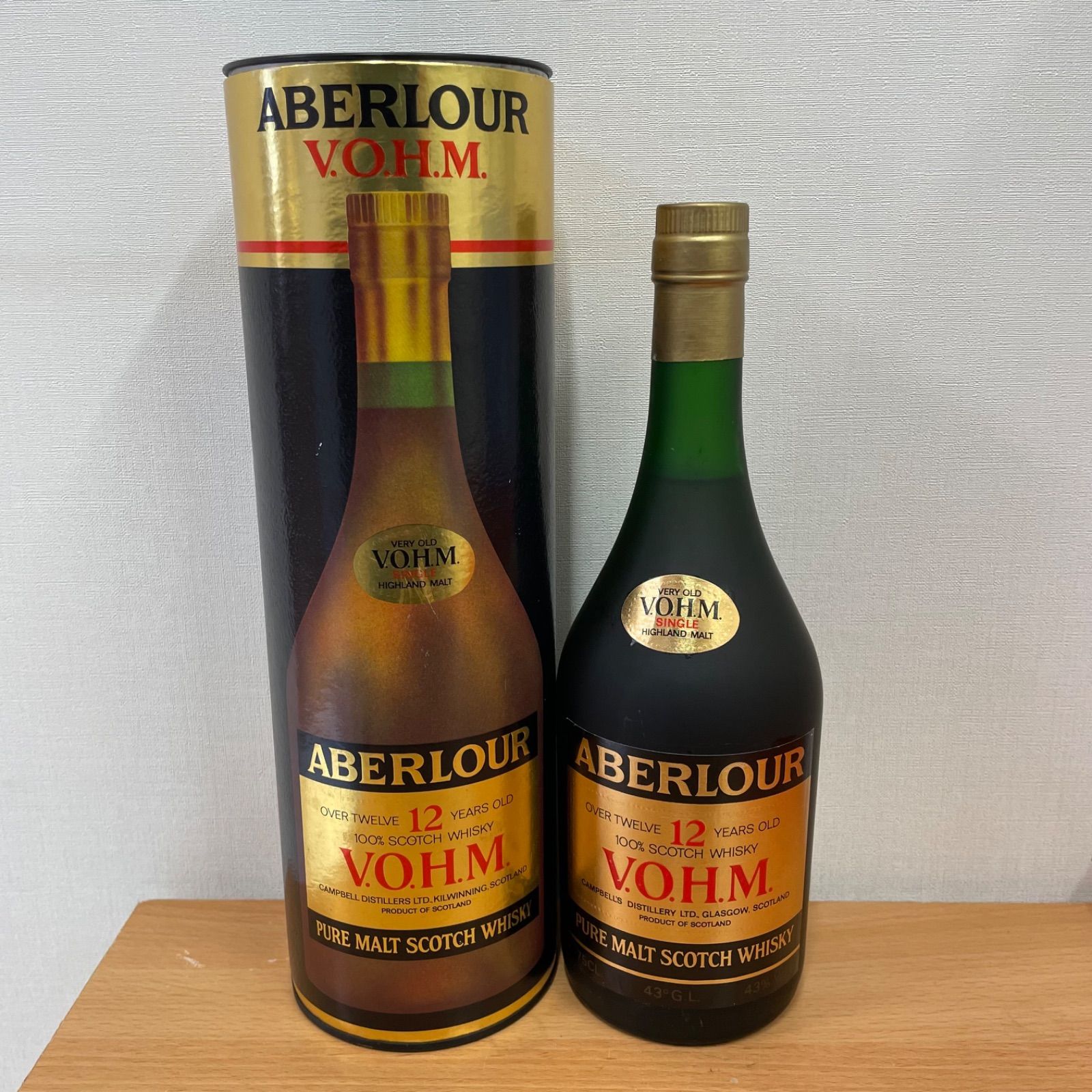 □【未開栓】ABERLOUR アベラワー12年 オールドボトル ピュア