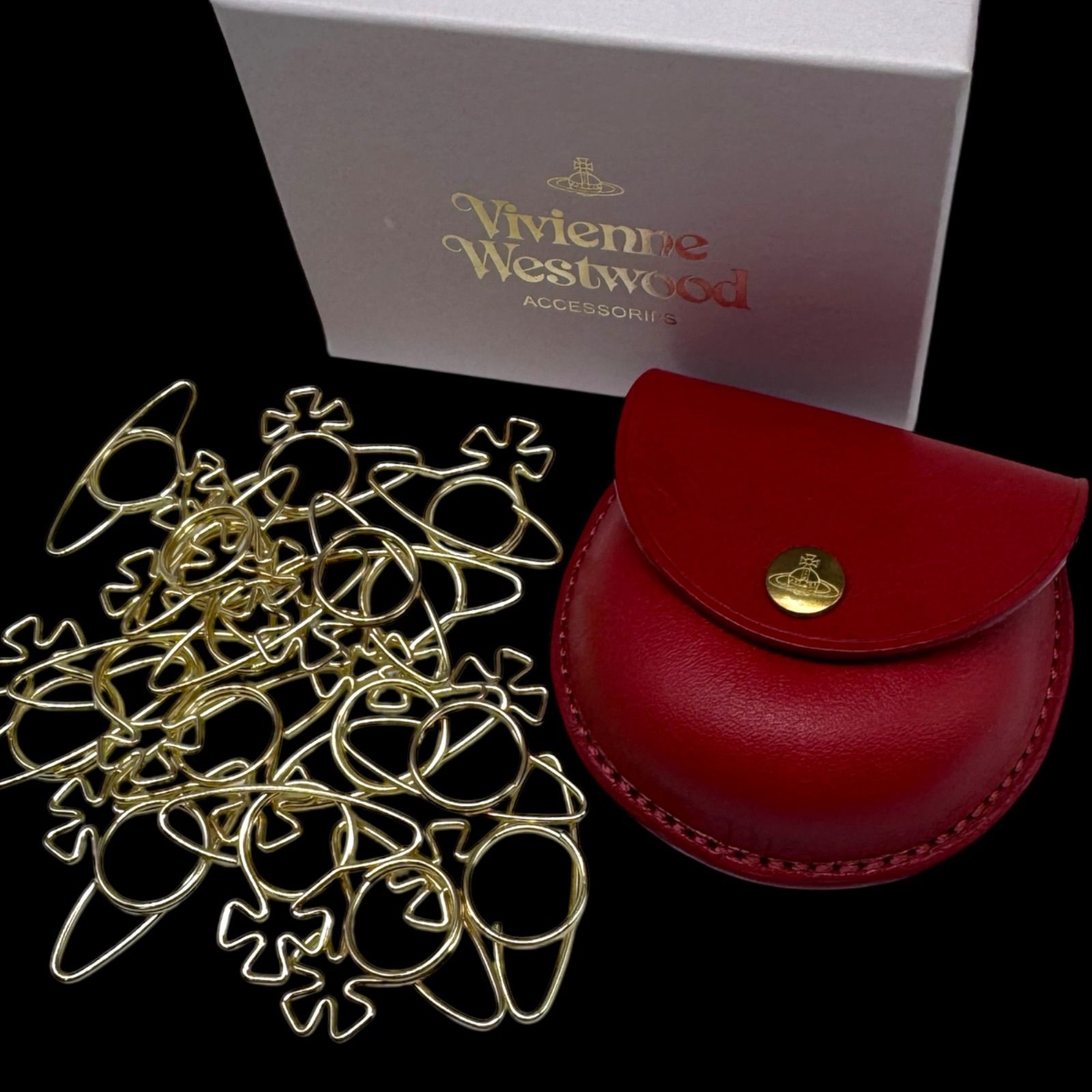 ヴィヴィアンウエストウッド オーブ マルチケース 小物入れ ボルドー ヴィヴィアンウエストウッド オーブ マルチケース 小物入れ ボルドー