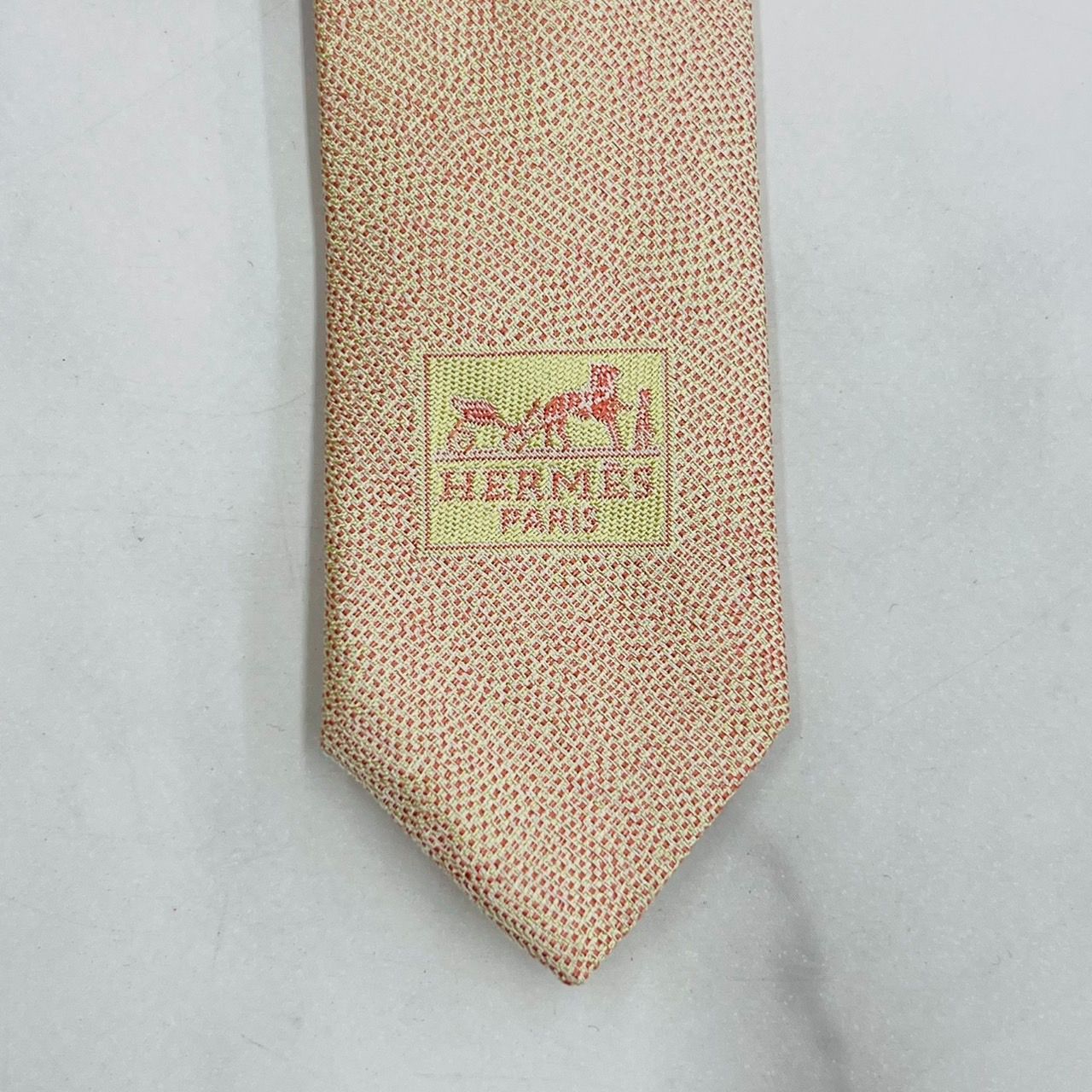 HERMES エルメス ネクタイ ドット柄 イエロー 楽天市場】【ラッピング無料】 エルメス HERMES ネクタイ シルク