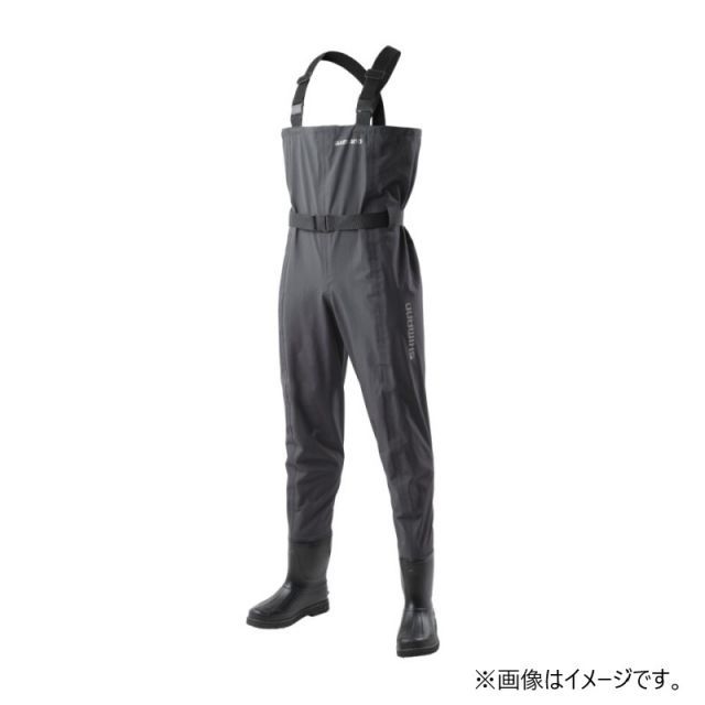シマノ FF-041Y ドライシールド4ウェーダー チェストハイカットフェルト S チャコール | 釣具 釣り フィッシング