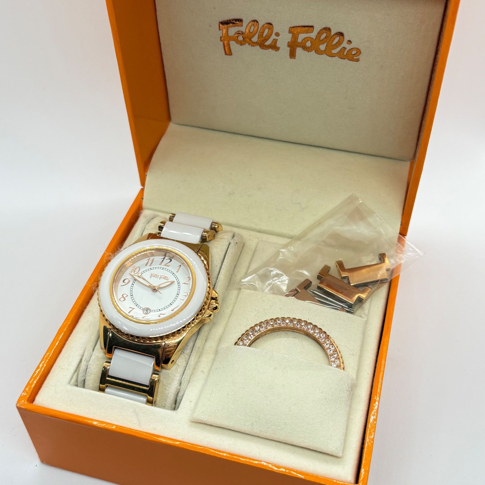 フォリフォリ 腕時計 稼働品