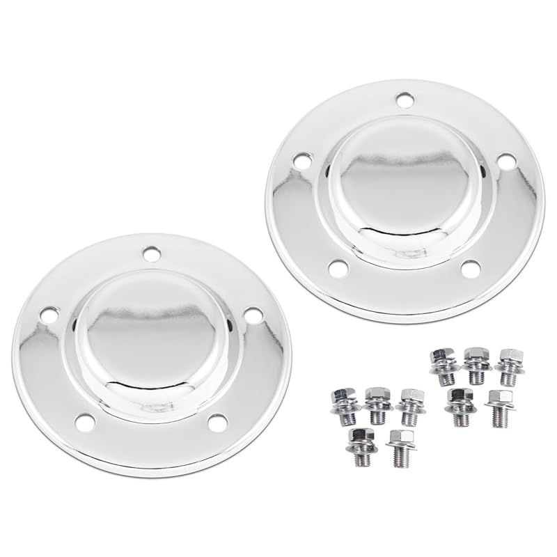 在庫 TRISTAR S 三菱ふそう スーパーグレート 低床車用 メッキ フロント ハブキャップ センターキャップ 左右セット 互換品 0