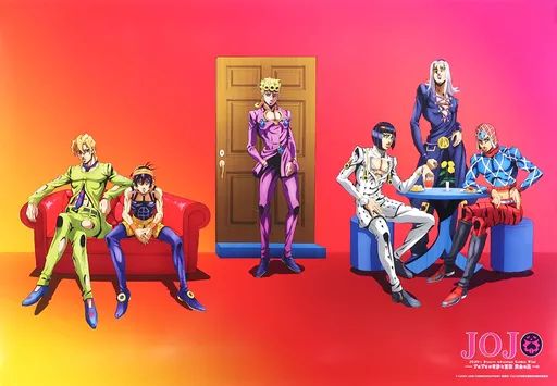 中古】ポスター(アニメ) B2ポスター タイアップビジュアル 「ジョジョ