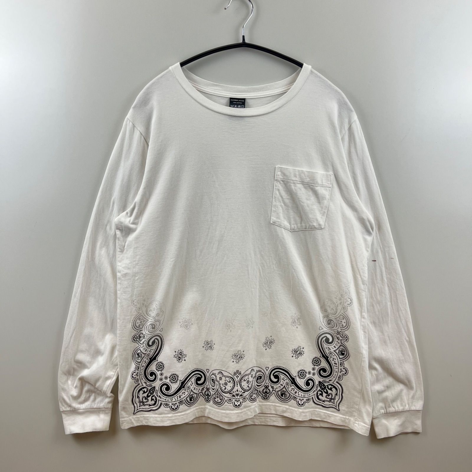 NUMBER(N)INE archive bandanna L/S pocket Tee 4