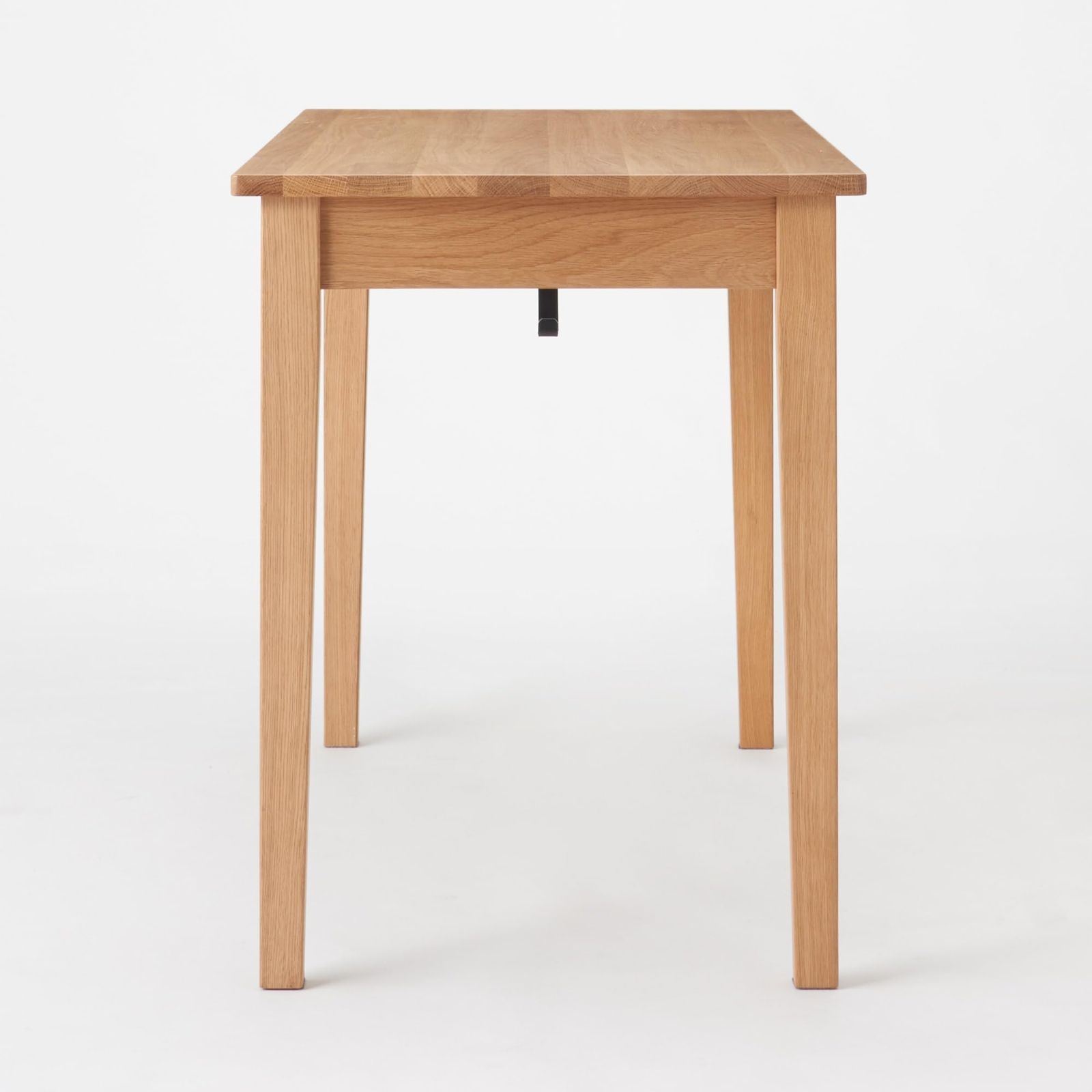 無印良品　デスク　廃盤商品　幅120cm 無印良品 木製デスク オーク材 幅110×奥行55×高さ70cm 12841050