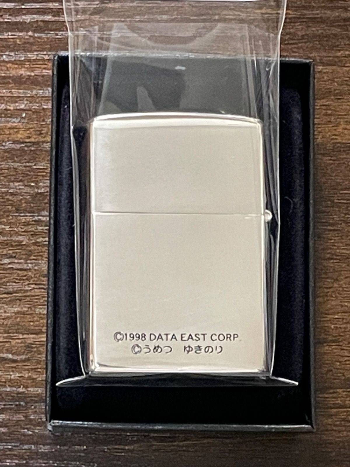 zippo REVIVE 〜蘇生〜 両面刻印 リバイブ 年代物 1998年製 うめつ ゆきのり デットストック シルバーインナー 同年代 1998年製 ケース 保証書｜詳細画像