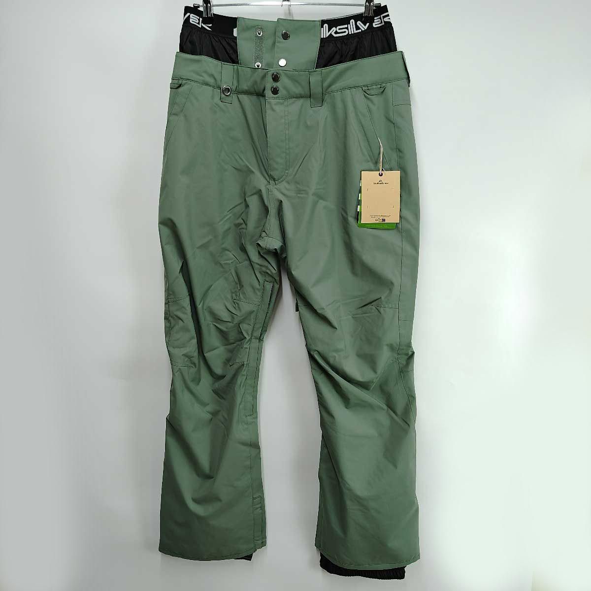 未使用】クイックシルバー ESTATE GAITER NP パンツ スノーボード  
