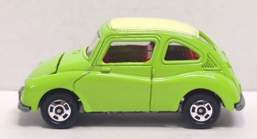 トミカ（日本製） 富士重工 スバル 360 赤箱トミカ（絶版・日本製） No.021 富士重工 スバル360（イケダ特注