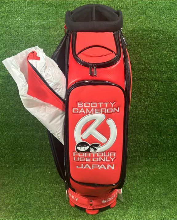【値下げ】Scotty Cameron ゴルフバッグ オレンジ Scotty Cameron（バッグ）のフリマアイテム一覧