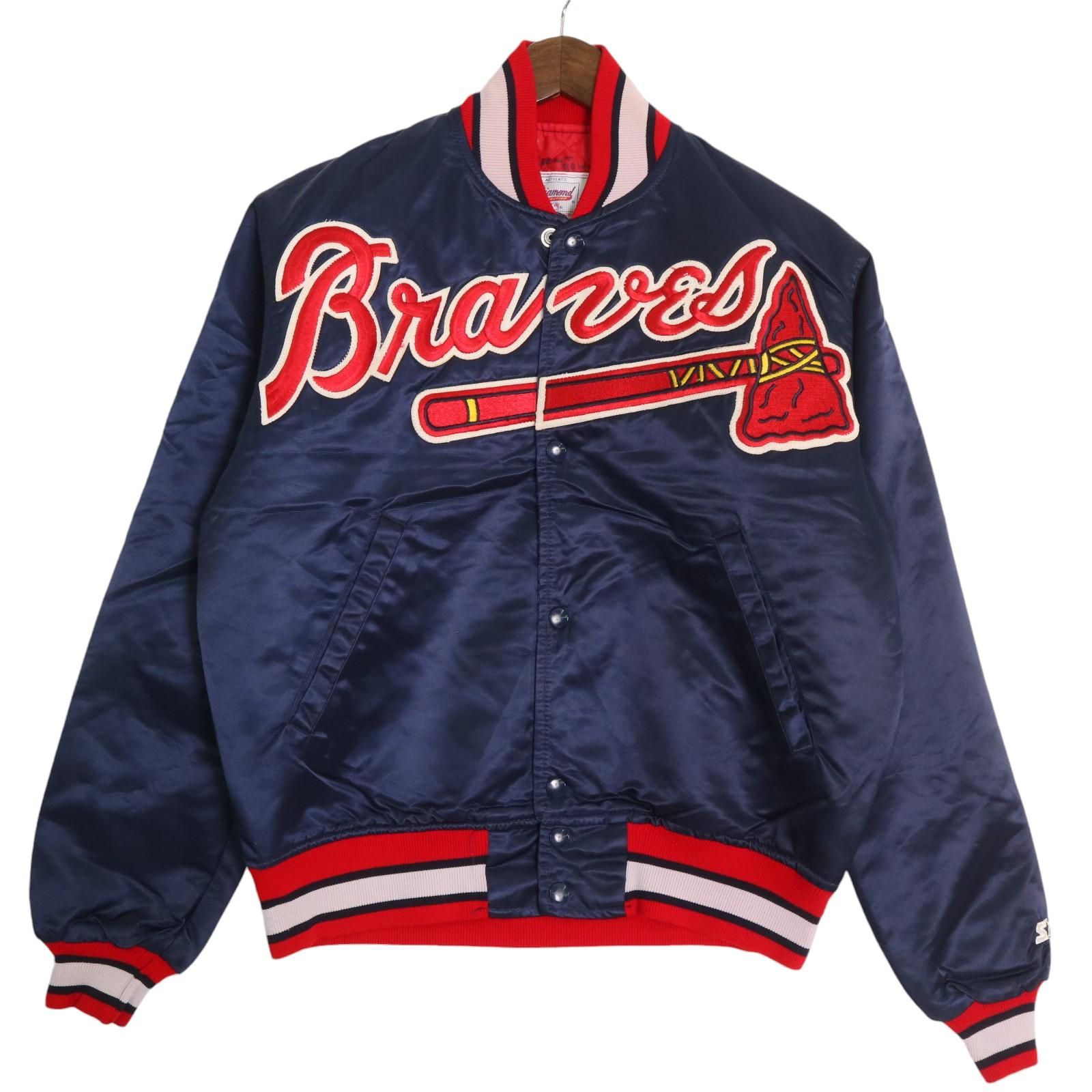 90年代 USA製 STARTER スターター MLB アトランタ・ブレーブス 中綿