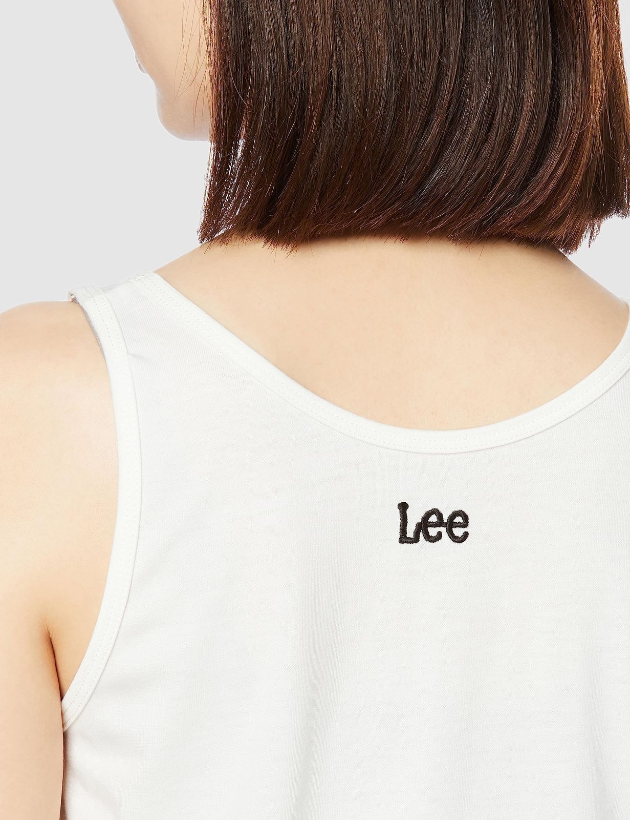  リー レイヤードショートスウェット レディース LT 7138-176 CHARCOAL M その他 フェイスケア