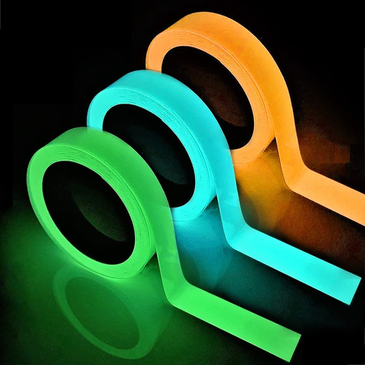 tuyrchu 反射テープ 蛍光灯 4インチ x 66フィート x 5ロール 車用 高輝度 レベルリフレクター 防水 高視認性 警告 tuyrchu  反射テープ 蛍光灯 4インチ x 66フィート x 5ロール 車用 高輝度 レベルリフレクター 防水 高視認性 警告 安全テープ 外部アクセサリー 安全  目立つ レッド反射テープ 8インチ x 10フィート 屋外 防水 高視認性 粘着ステッカー 高輝度反射板安全ストリップ 夜間安全ステッカー