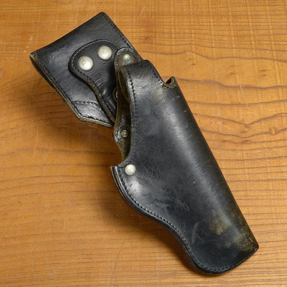 フランス警察放出品 ピストルホルスター 革製 MAC50対応 [ 可 ]