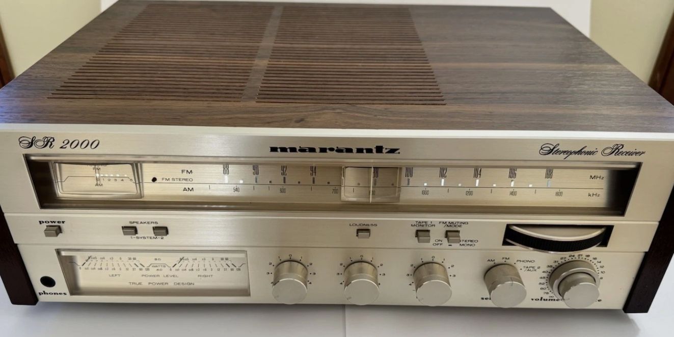 Marantz SR-2000 ステレオフォニックレシーバーラジオ テスト済み 動作 済み