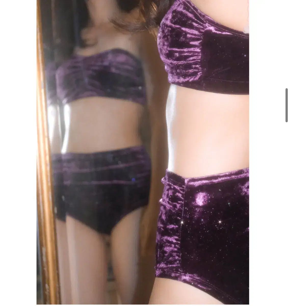 ラグジュアリー ポールダンス ウェア きらめく