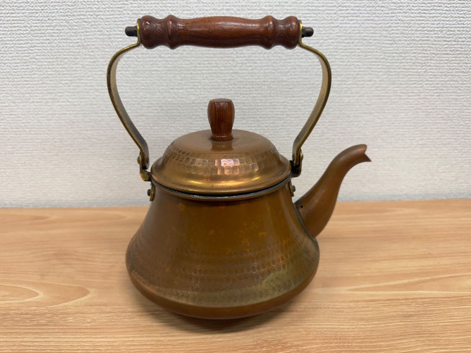 ⭐︎【SALE】【アンティーク】SS 島本製作所 銅製やかん ケトル - メルカリ