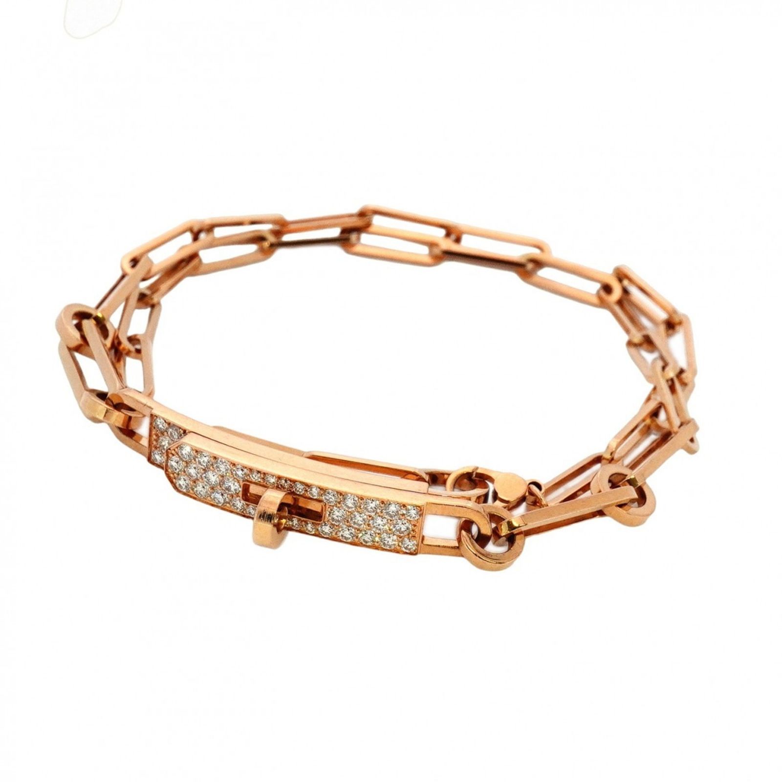 エルメス(Hermes) エルメス ブレスレット ケリー ダブルチェーン