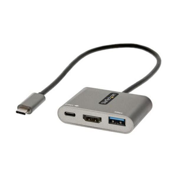 StarTech.com USB Type-Cマルチ変換アダプター USB-C-4K HDMI 100W PD USB 3.0 ハブCDP2HDUACP2 1台