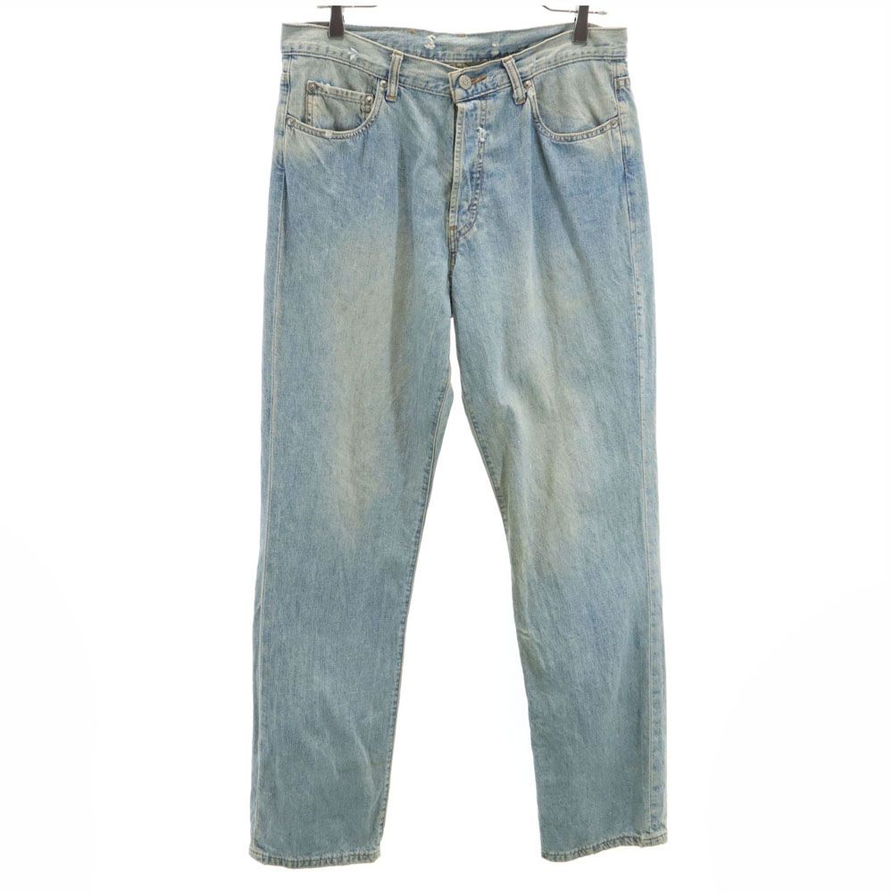 RRL デニム　w33 RRL ダブルアールエルSLIM BOOTCUTデニムパンツ【リジッドデニム