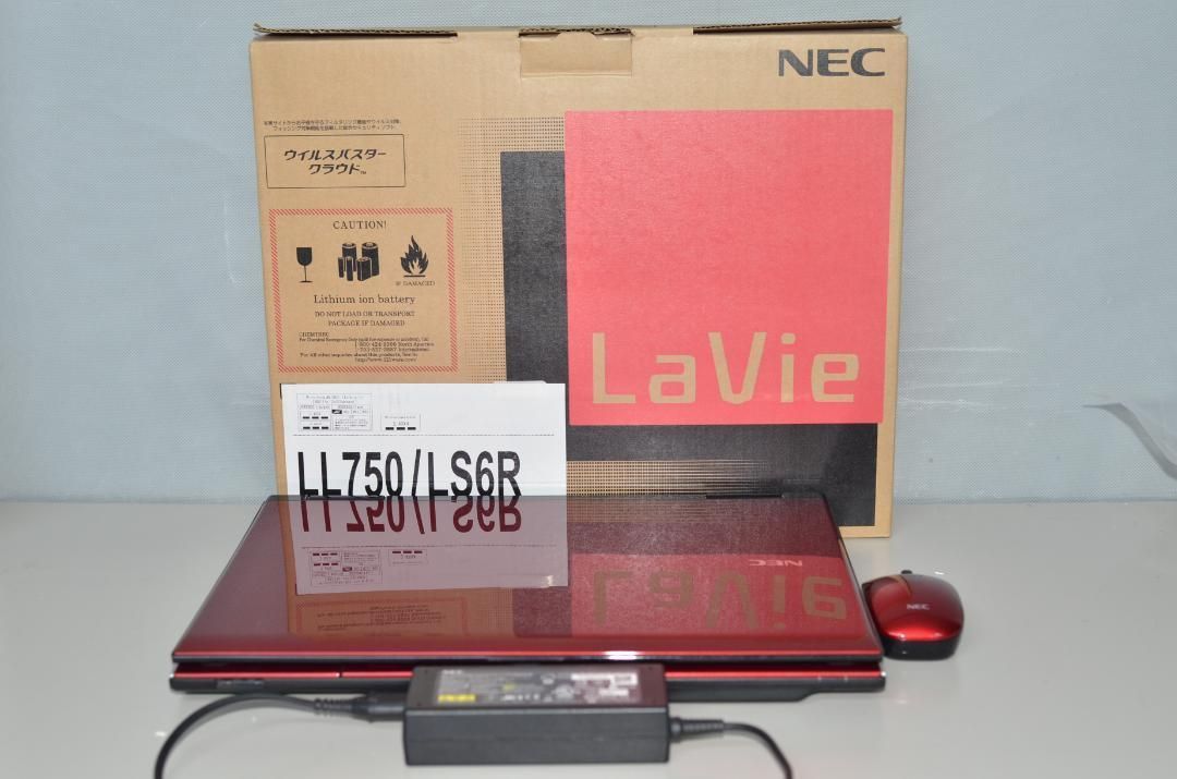 中古良品ノートパソコン NEC LL750/L Windows11+office 新品爆速 