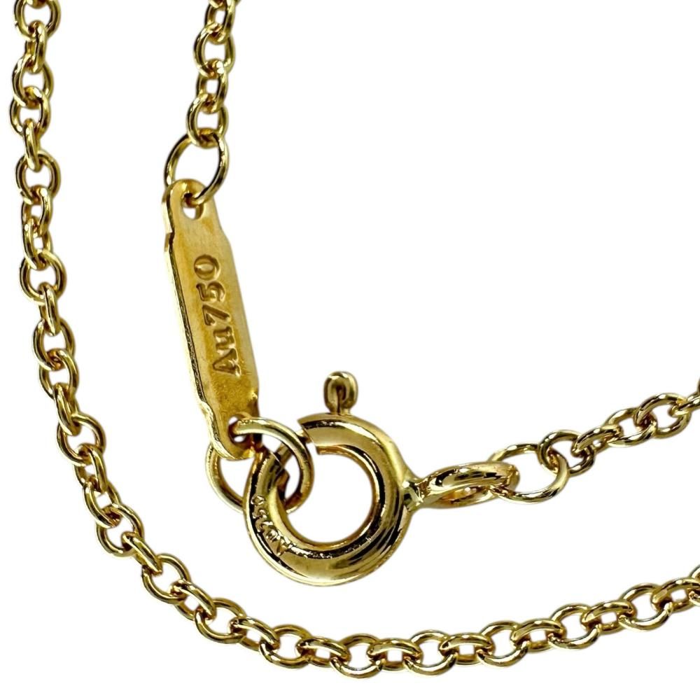 TIFFANY&Co./ティファニー】チェーン ネックレス K18YGイエロー