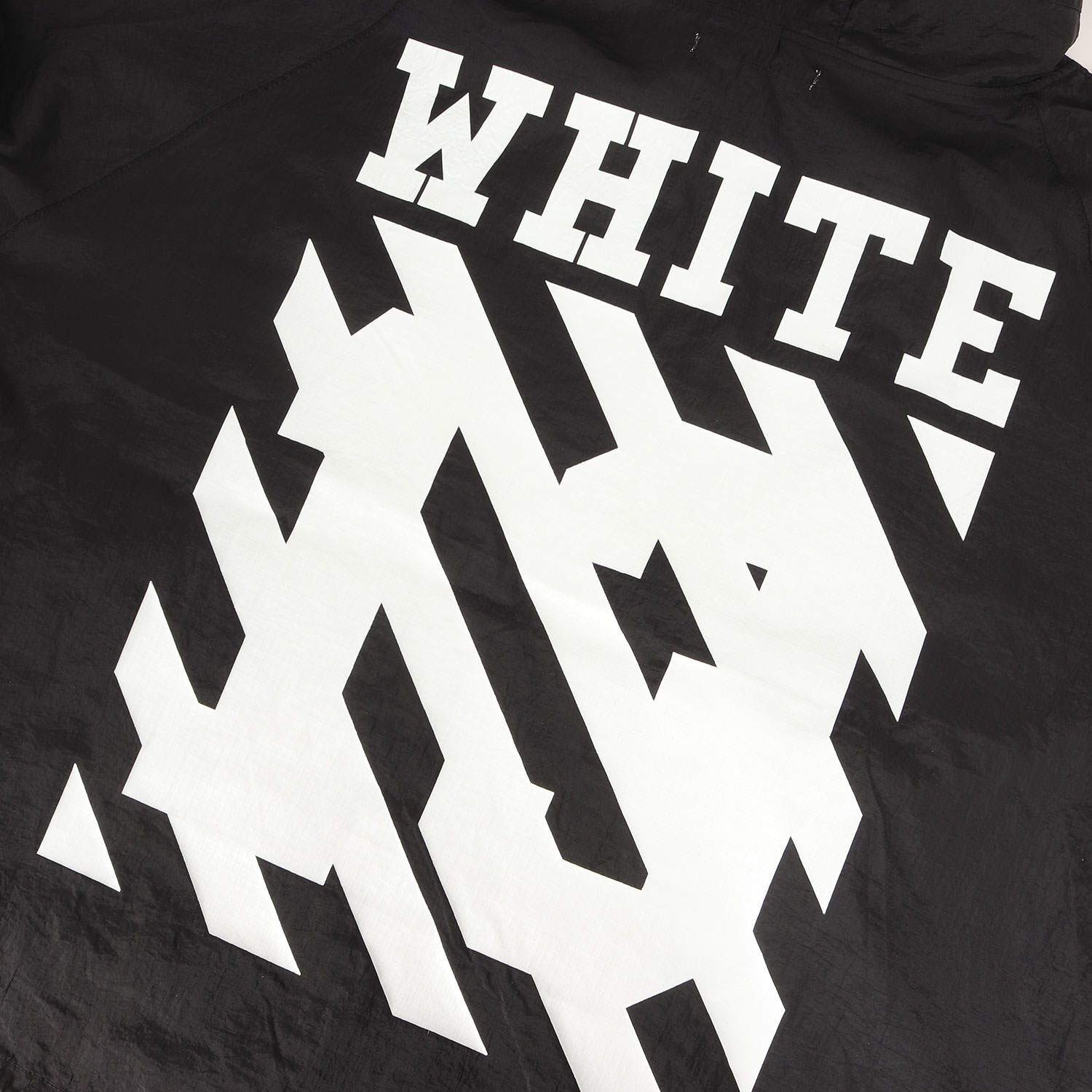 美品】OFF-WHITE オフホワイト ジャケット ブラック 黒 サイズ:S  