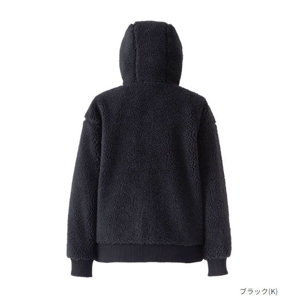 ヘリーハンセン ファイバーパイルサーモフーディー ユニセックス K ブラック Lサイズ HOE52293