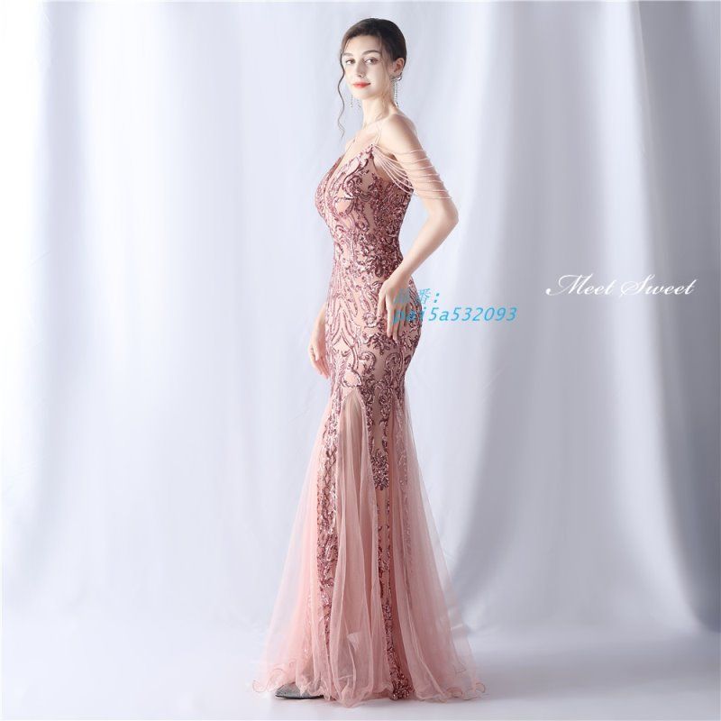 マーメイドラインドレス イブニングドレス