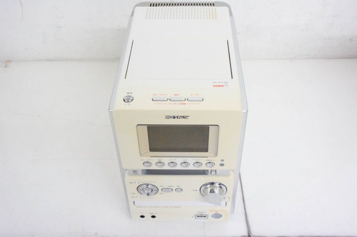 SONY ウォークマン専用USB端子搭載オールインワンコンポCMT-M35WM( CMT-M35WM 商品の写真 | システムステレオ | ソニー