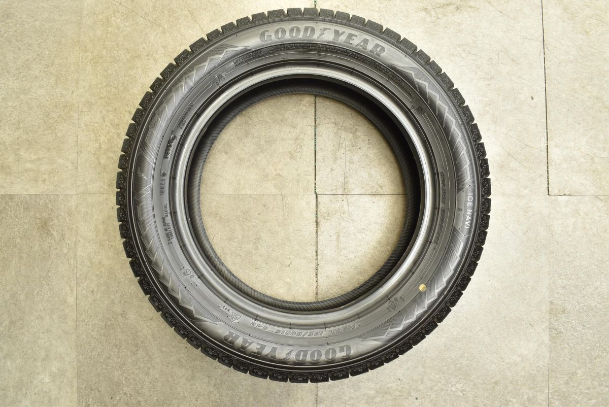 バリ溝】グッドイヤー アイスナビ8 185/60R15 4本セット フィールダー 