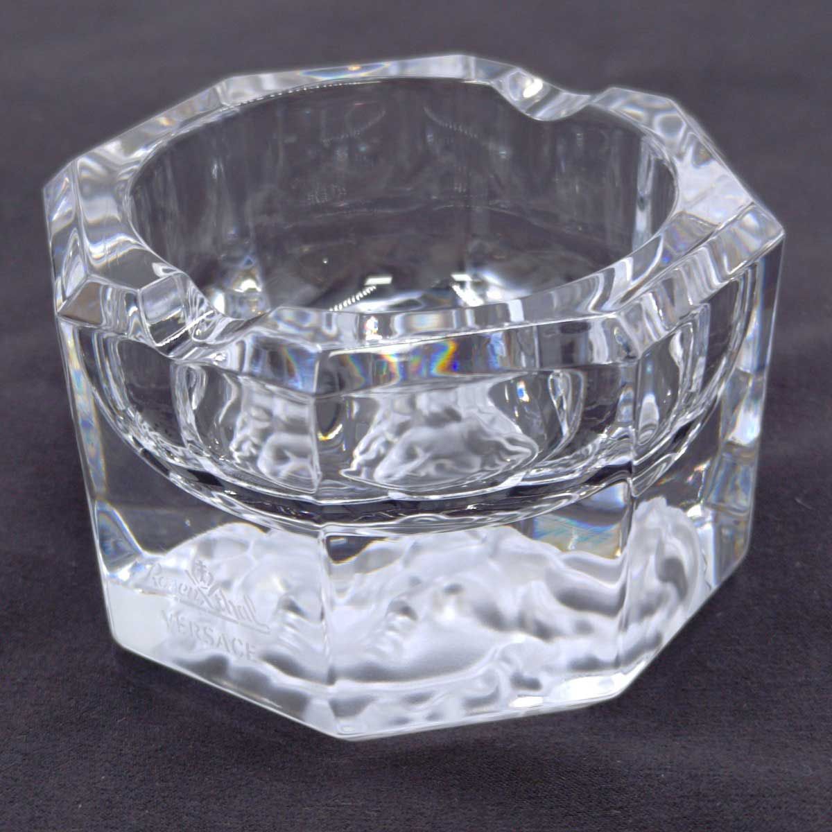 ヴェルサーチ 灰皿 ローゼンタール メドゥーサ ルミエール Versace