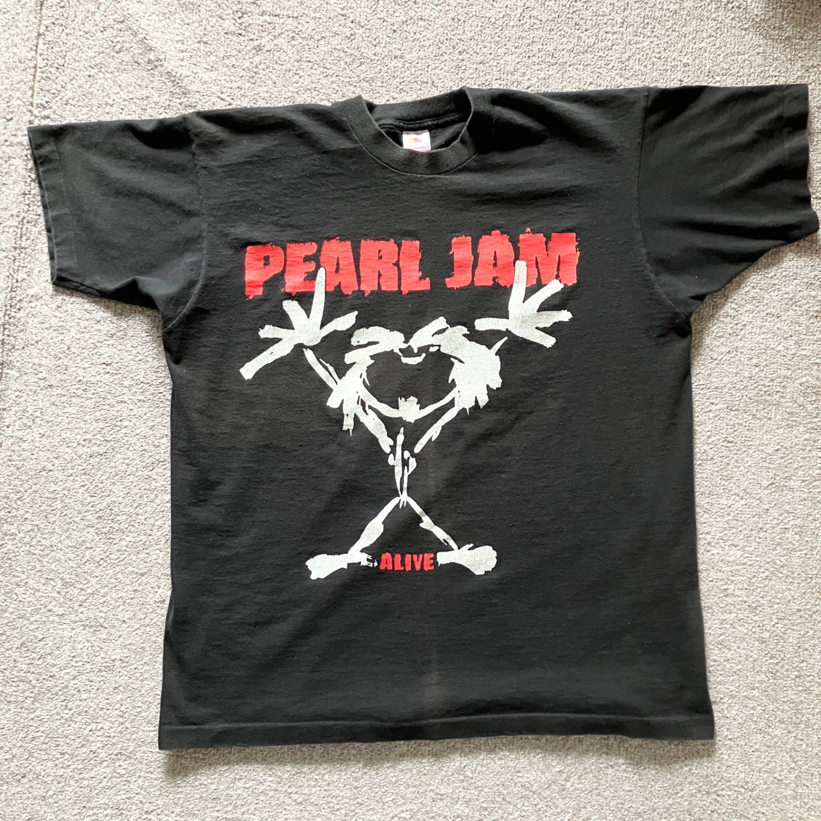 90s Pearl Jam Alive tee バンドT 当時もの ロック Tシャツ - メルカリ