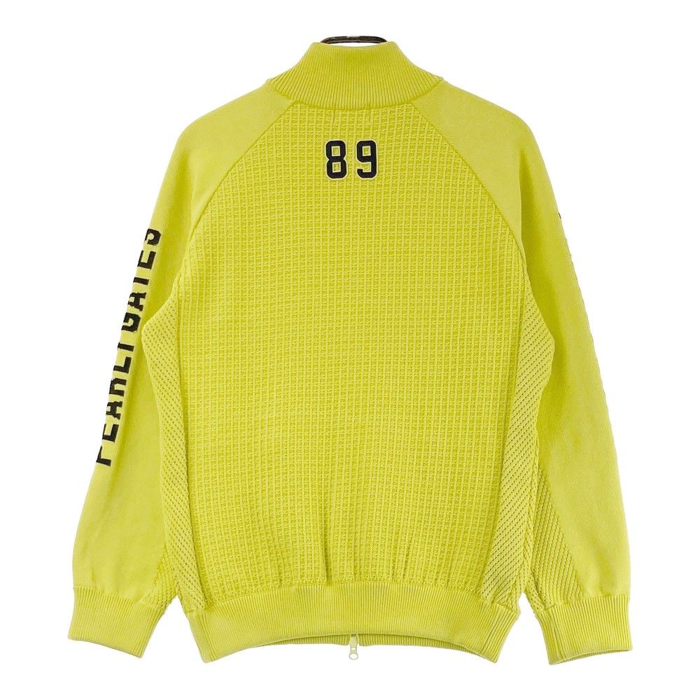 PEARLY GATES フルジップセーター サイズ5 イエロー PEARLY GATES フルジップセーター サイズ5 イエロー パーリー