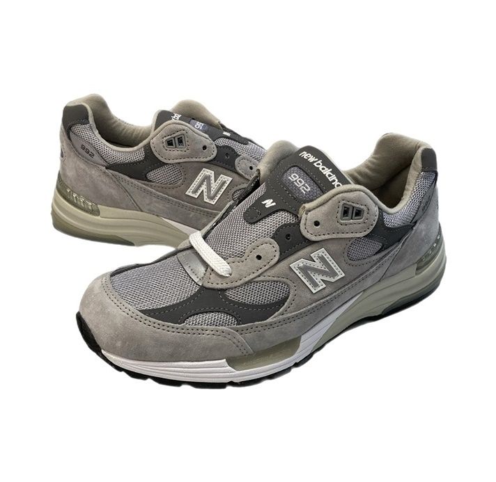 ニューバランス new balance 992 GRAY ローカット USA製 M992GR メンズ靴 スニーカー グレー 26.5cm  101-shoes1720 - メルカリ