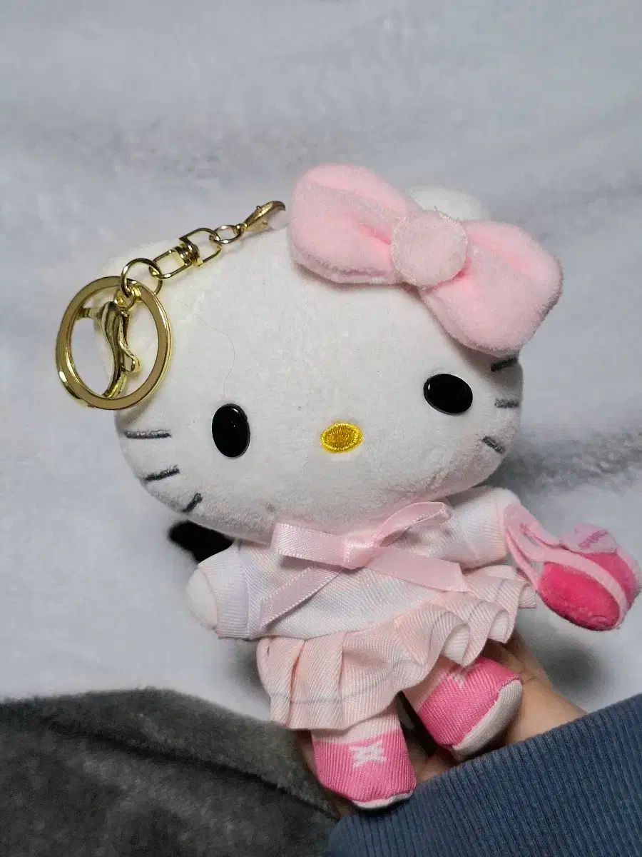 ハローキティ ごくせん ヤンクミ コラボ ぬいぐるみマスコット ピンク