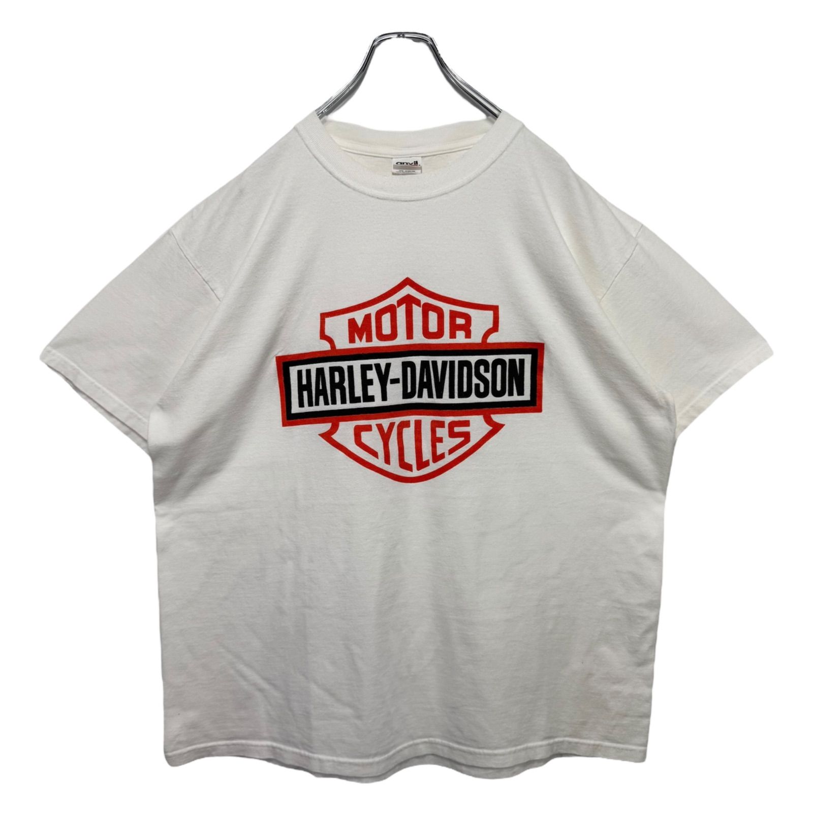 00s ANVIL HARLEY-DAVIDSON Print T-shirt Tee USA製ボディ