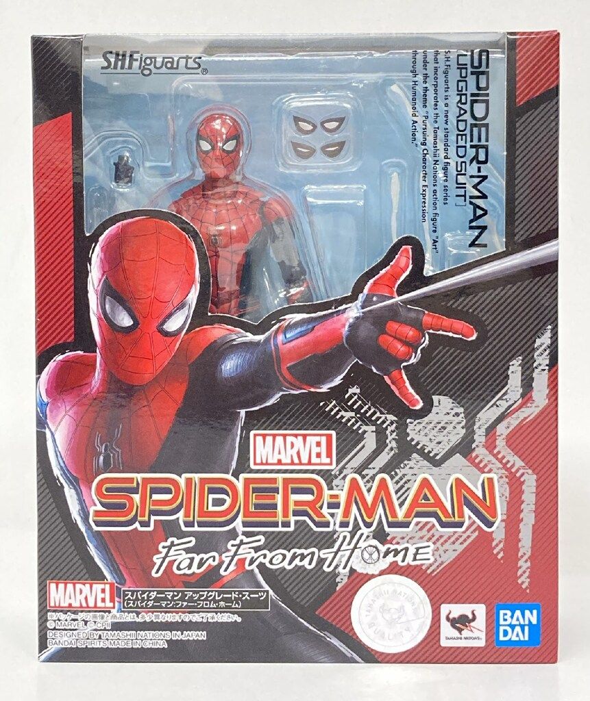 BANDAI - スパイダーマン アップグレードスーツ版 ファー・フロム・ホーム 1/6フィギュア Amazon.co.jp: TAMASHII NATIONS S.H.フィギュアーツ